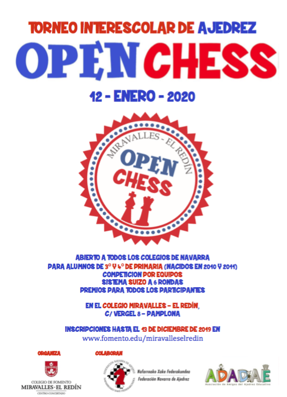OPEN CHESS MIRAVALLES&ndash;EL RED&Iacute;N