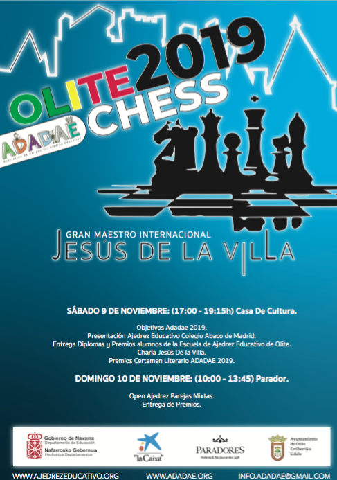 II OPEN DE AJEDREZ ACTIVO POR PAREJAS MIXTAS OLITE CHESS 2019