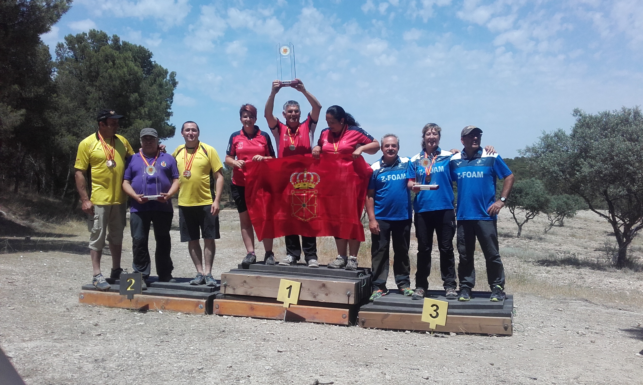 Navarra arrasa en el Cto de Espa&ntilde;a de Campo