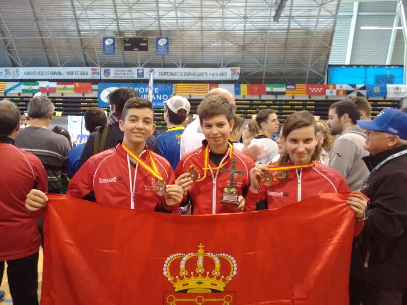 Bronce por equipos para Navarra en el Campeonato de España de Sala