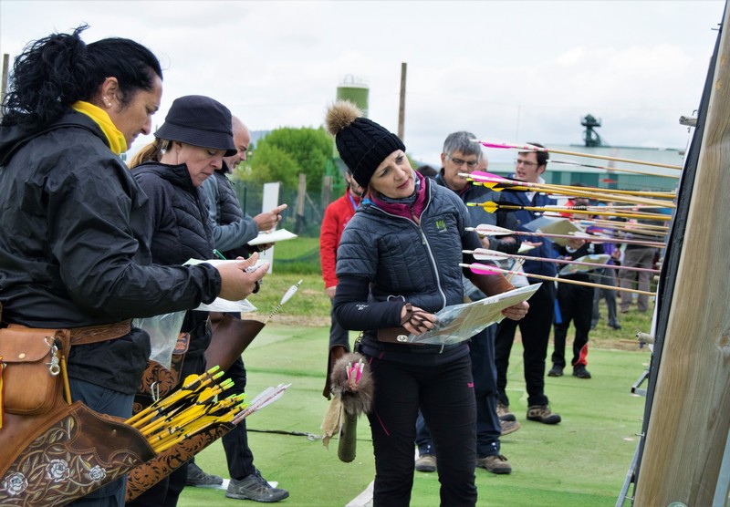 II Tirada JDN y Campeonato Navarro con la línea de tiro al completo