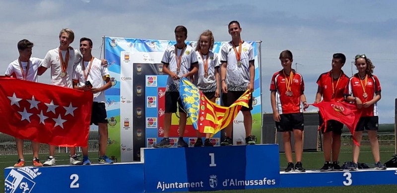 Jóvenes medallas para el tiro con arco navarro.