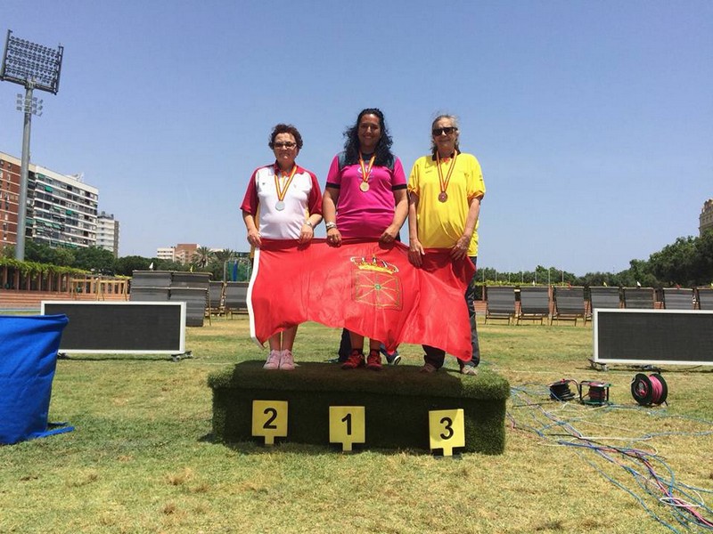 Oro para Encarna Garrido en el Campeonato de España de Arco Tradicional y Desnudo al Aire libre
