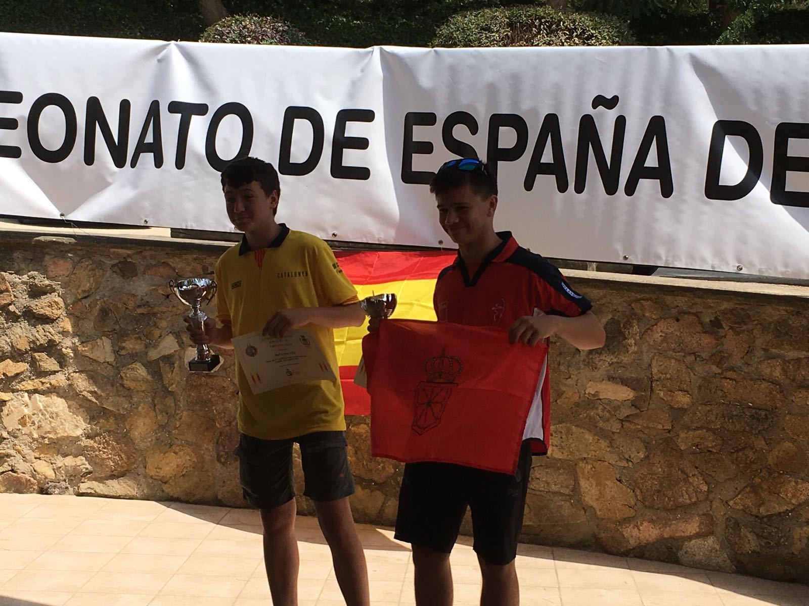 Cuatro medallas para Navarra en el Campeonato de España 3D para cadetes y menores