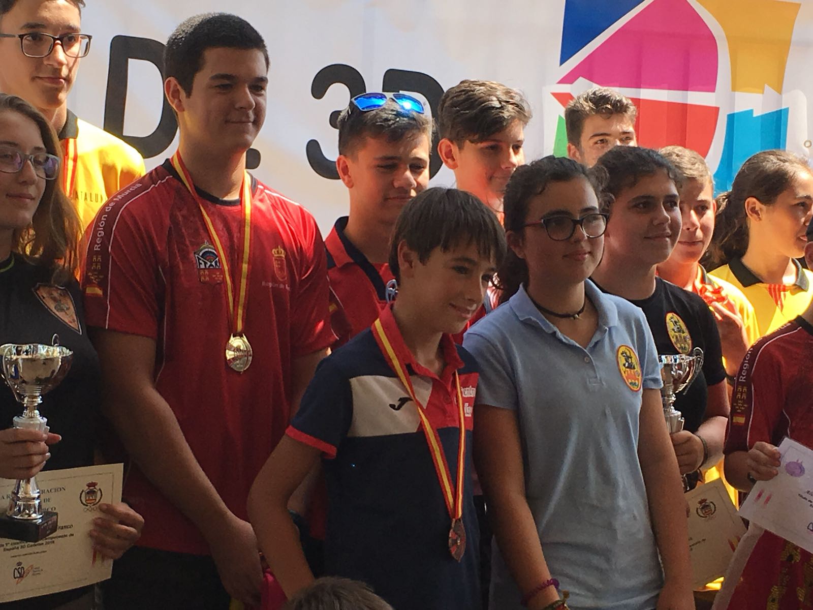 Cuatro medallas para Navarra en el Campeonato de España 3D para cadetes y menores