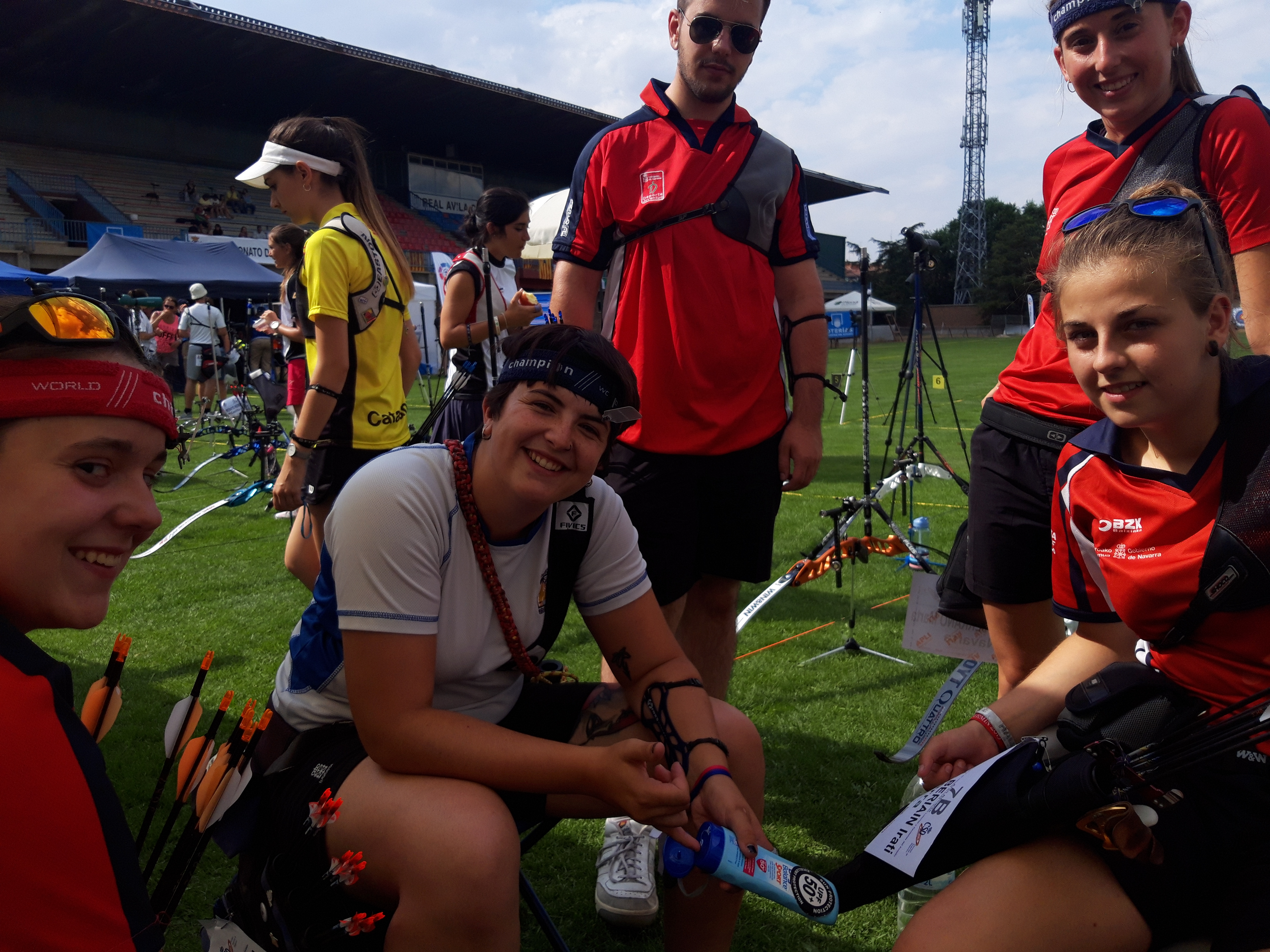 Hito histórico para Navarra en el Cto de España Absoluto Tiro con Arco Aire Libre