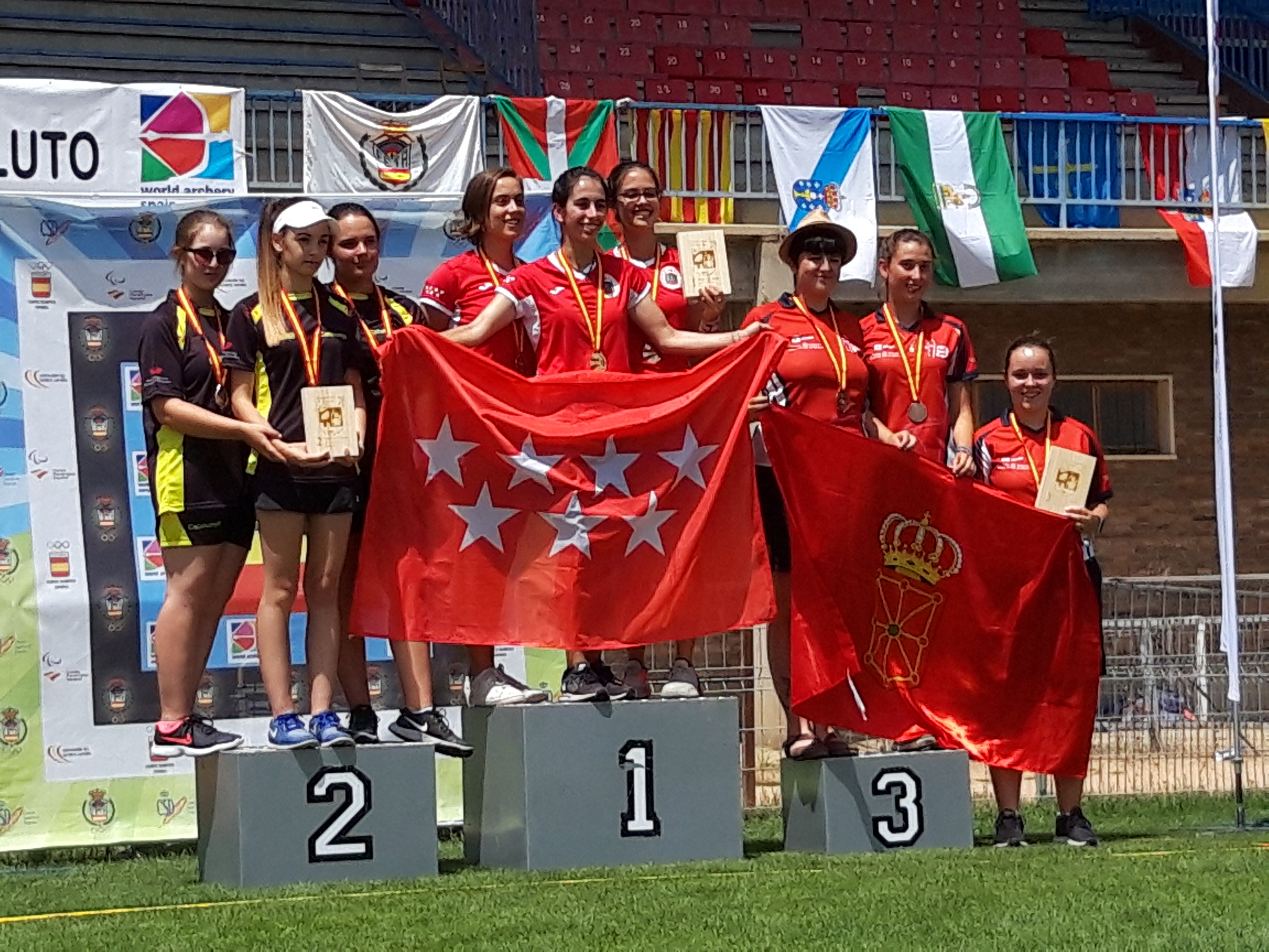 Hito hist&oacute;rico para Navarra en el Cto de Espa&ntilde;a Absoluto Tiro con Arco Aire Libre