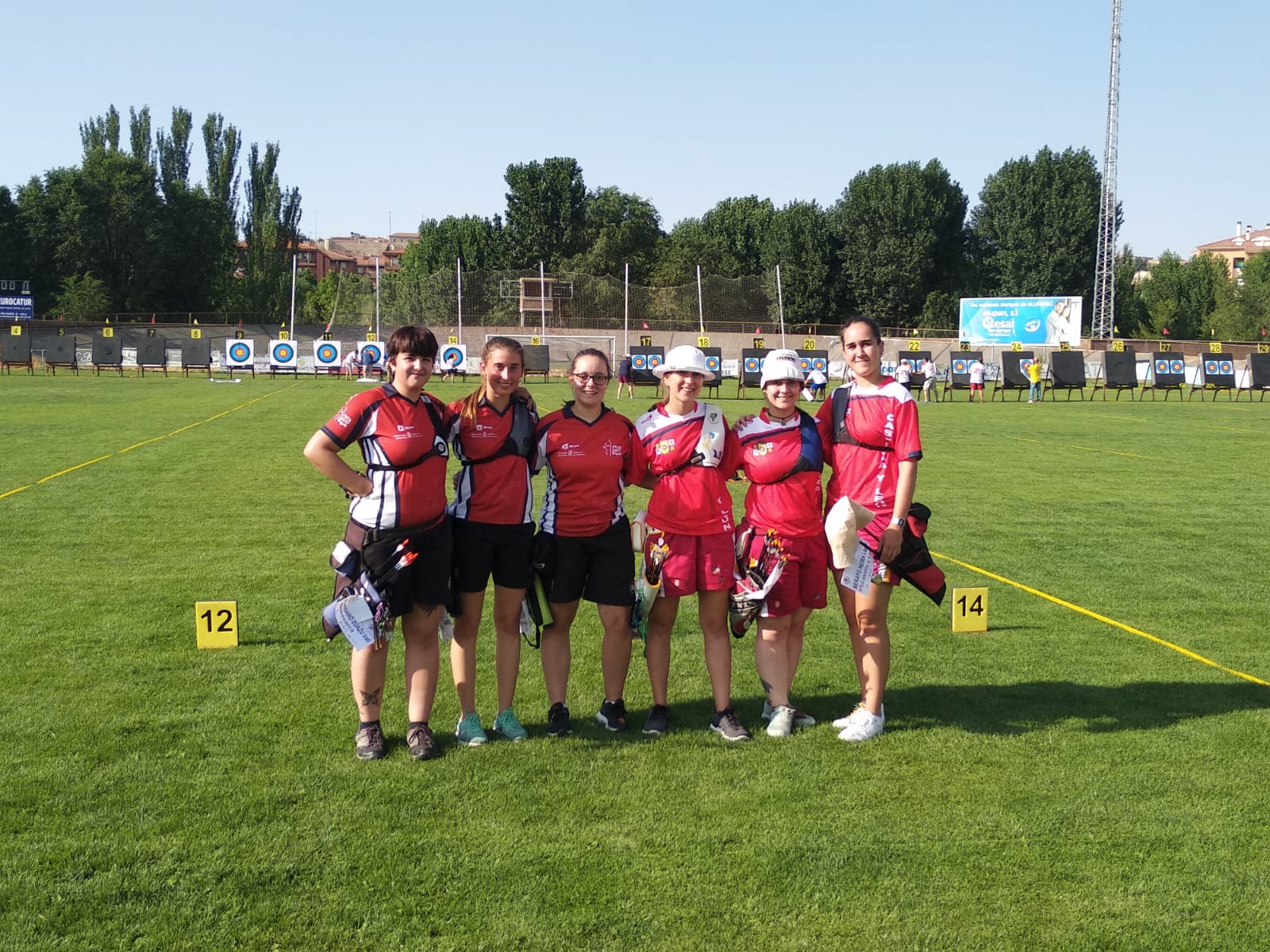 Hito histórico para Navarra en el Cto de España Absoluto Tiro con Arco Aire Libre