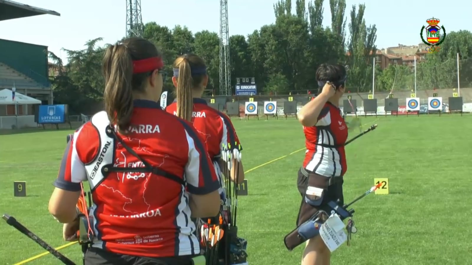 Hito histórico para Navarra en el Cto de España Absoluto Tiro con Arco Aire Libre