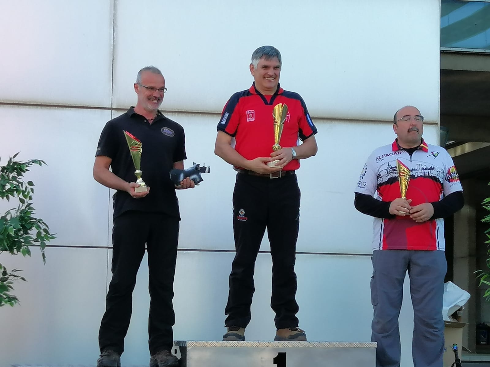 2 Oros en la primera tirada de Liga Nacional 3D