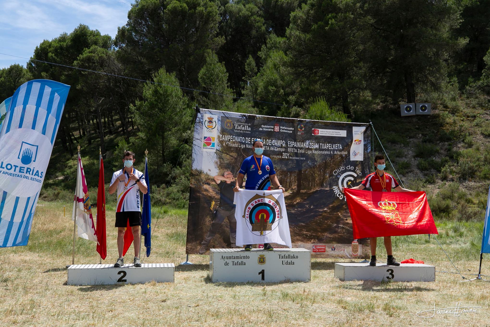 Triplete Navarro en el Cto. de España de Campo