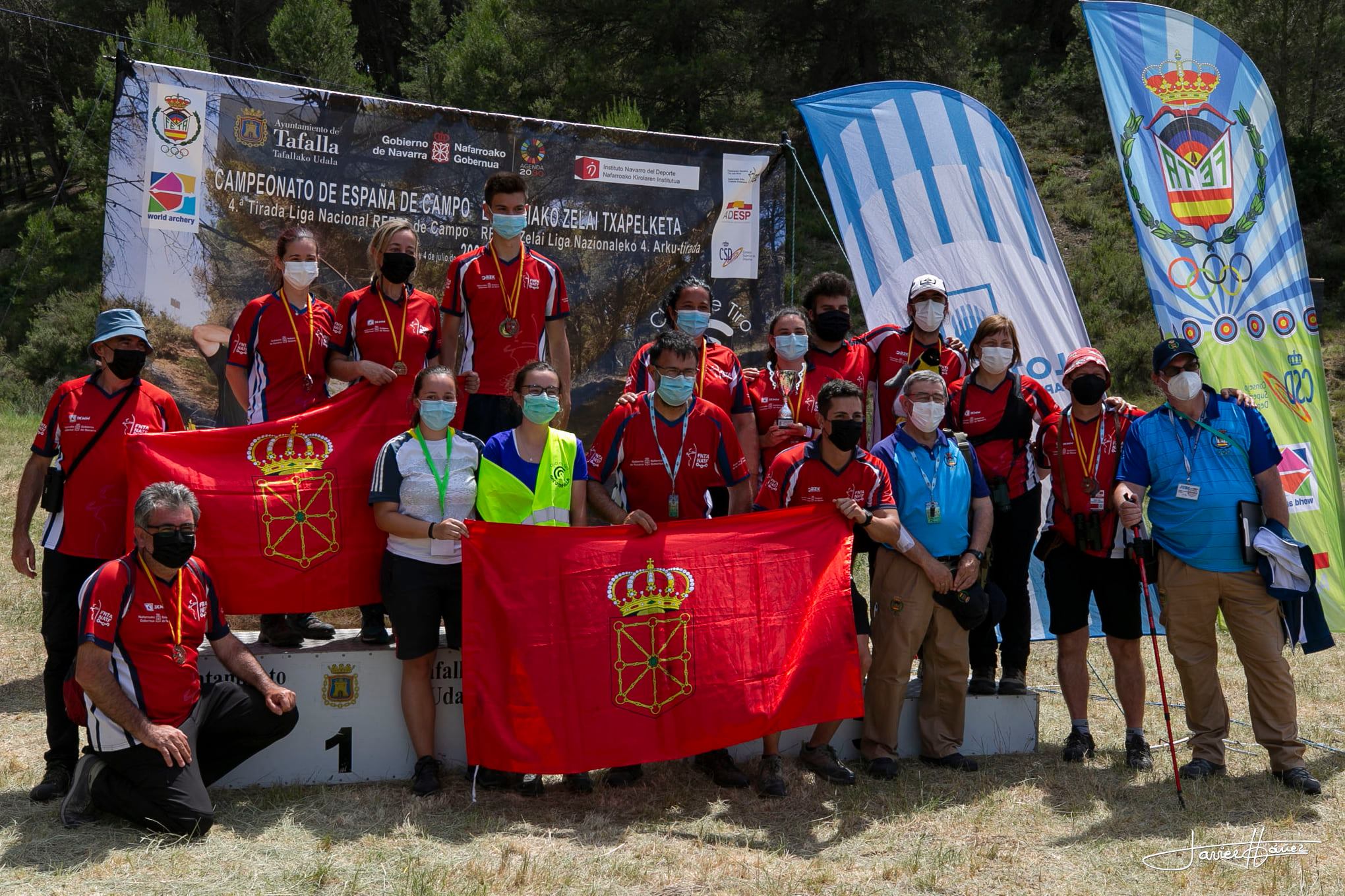 Triplete Navarro en el Cto. de Espa&ntilde;a de Campo