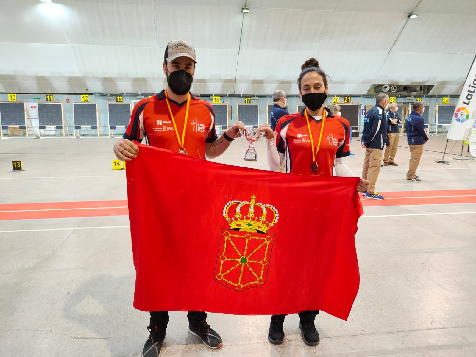 DOBLE BRONCE PARA NAVARRA EN LOS NACIONALES DE SALA