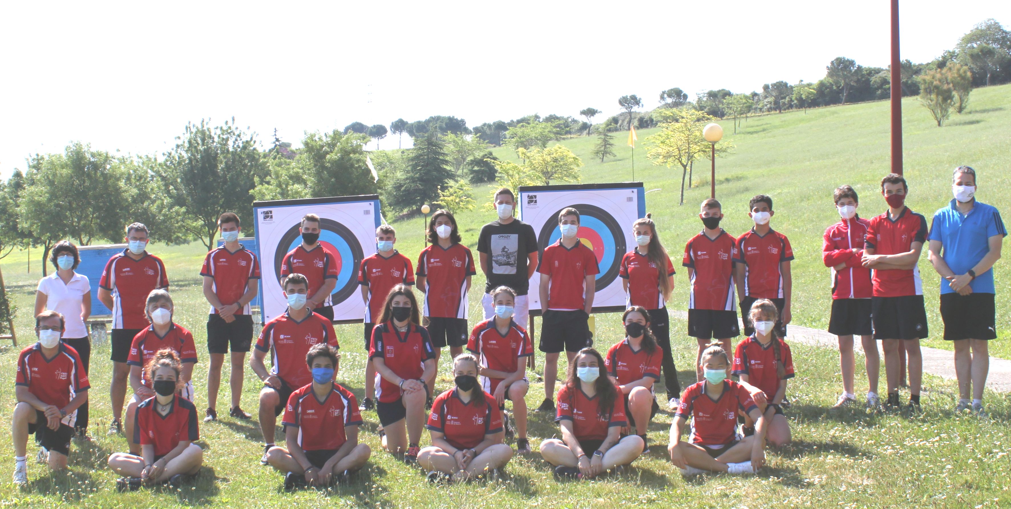 &Uacute;ltima tecnificaci&oacute;n de la selecci&oacute;n de Tiro con Arco de menores, cadetes y juniors