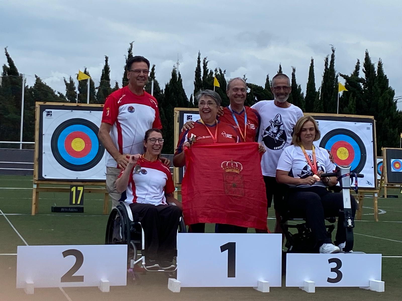 Oro y plata en el campeonato de España para deportistas con discapacidad