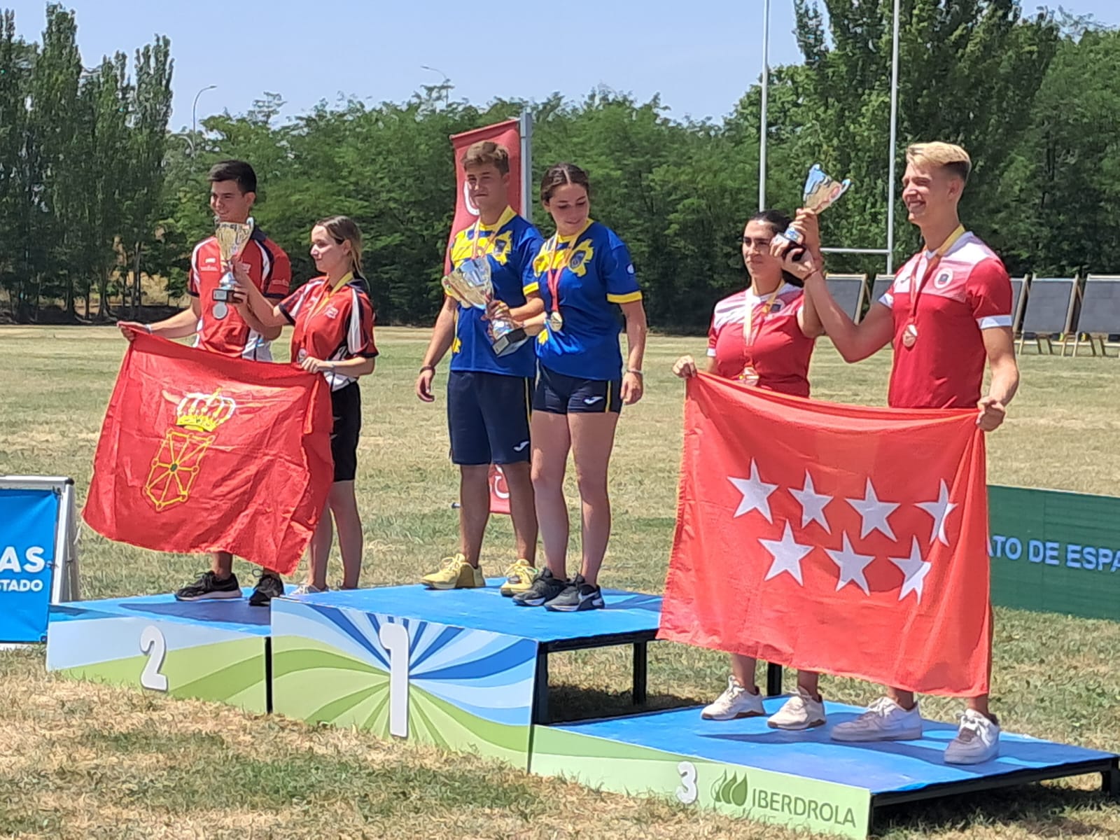 Plata en el campeonato absoluto de tiro con arco - Subcampeones de Espa&ntilde;a