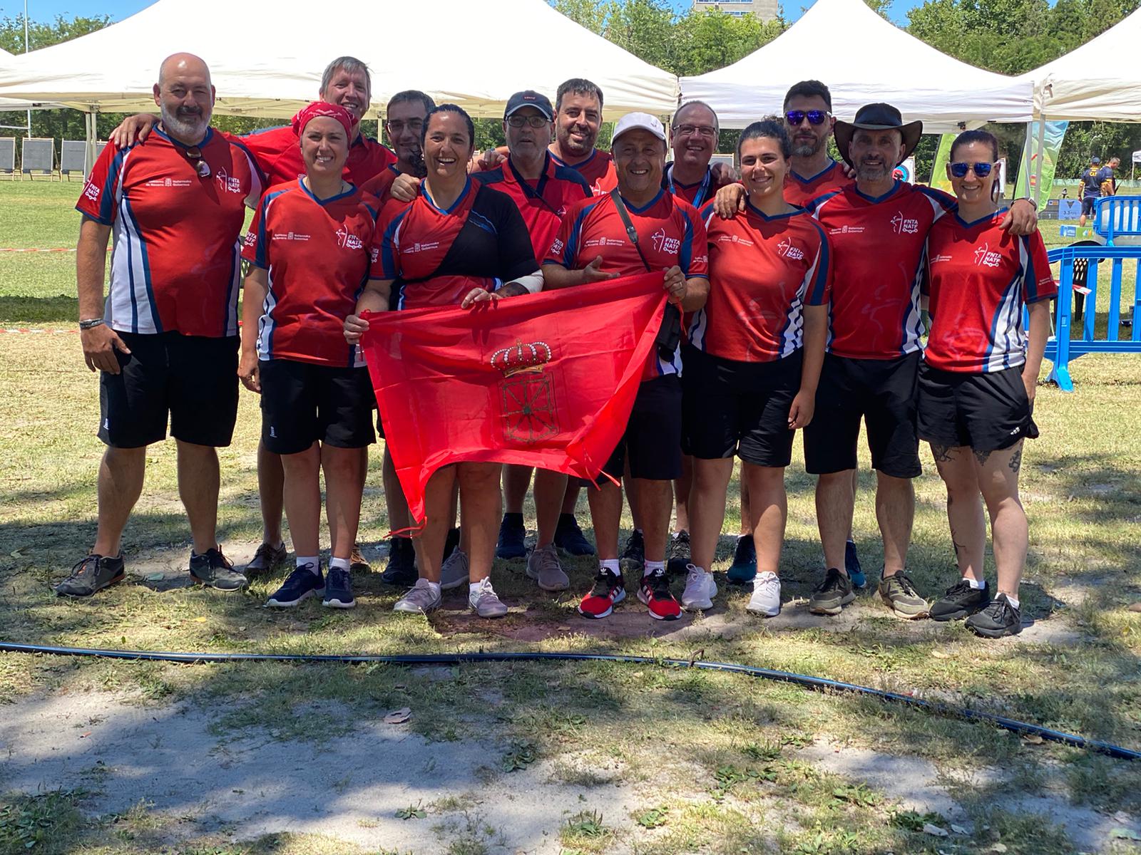 2 medallas para Navarra en el Campeonato de Espa&ntilde;a de Aire Libre de Longbow, Tradicional y Desnudo