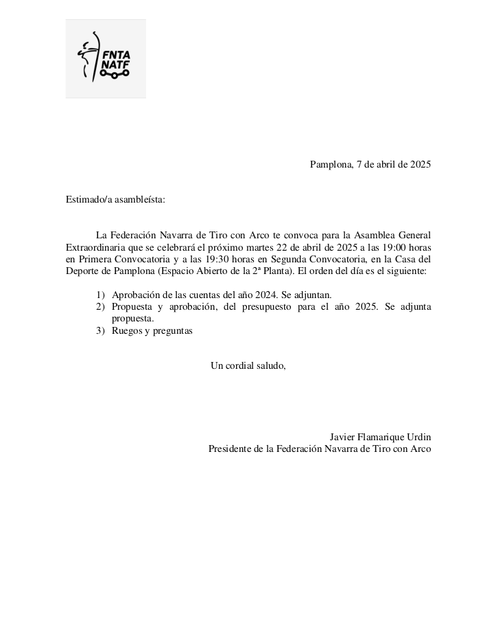 Asamblea FNTA 22 de Abril 2025