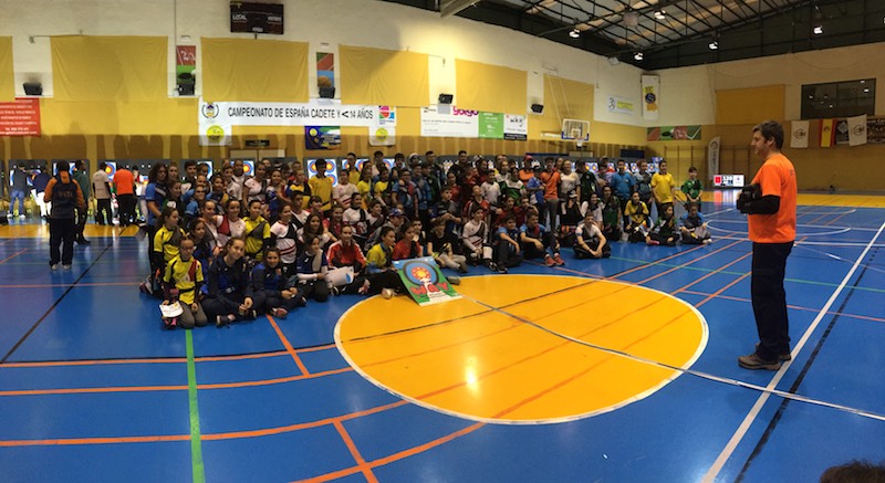 Intensos campeonatos de España Junior, Cadetes y menores de 14 años