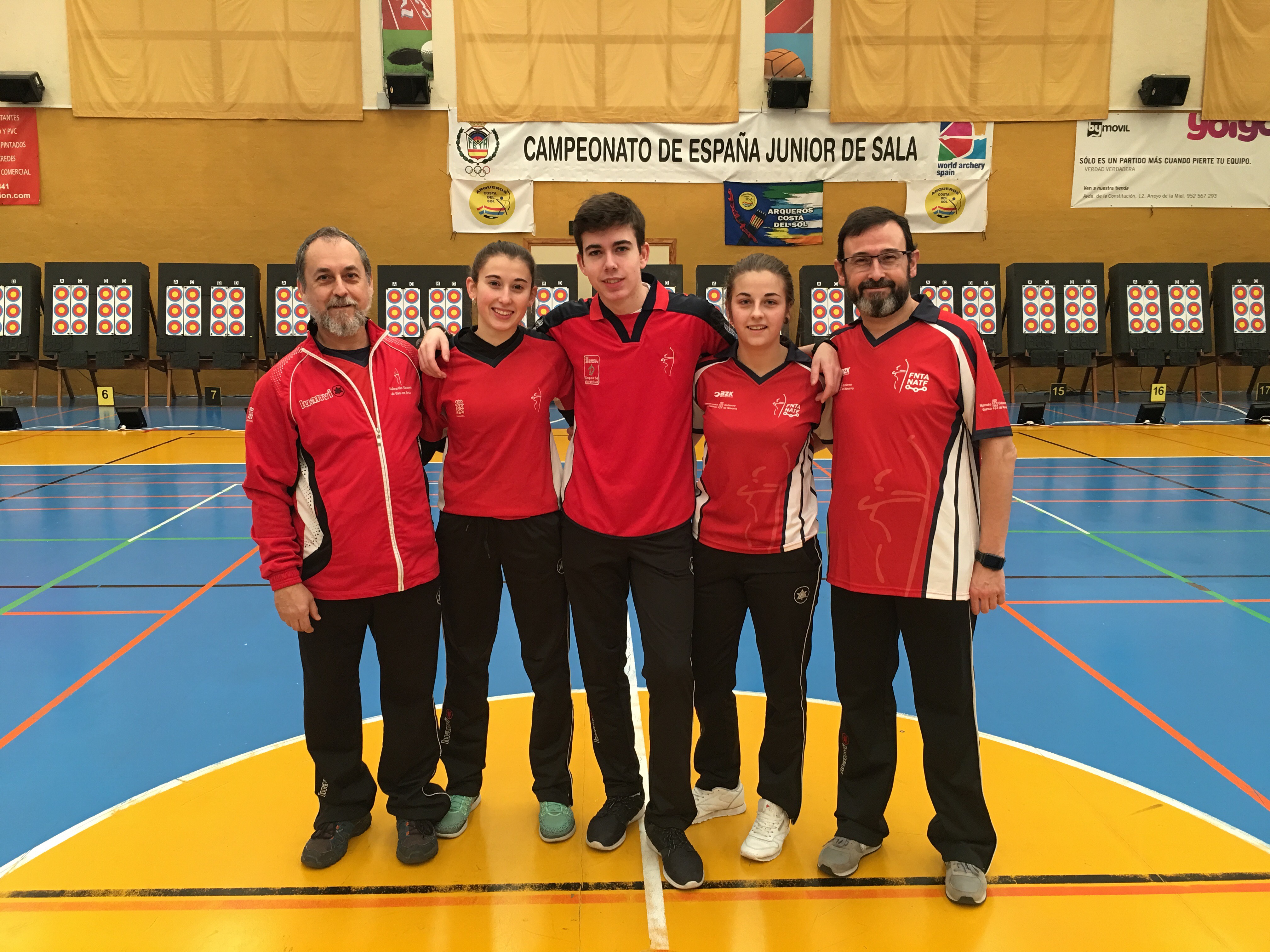 Intensos campeonatos de España Junior, Cadetes y menores de 14 años