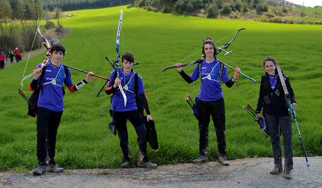 Medallas para Navarra en la 2&ordf; Tirada de la Liga Nacional de Campo
