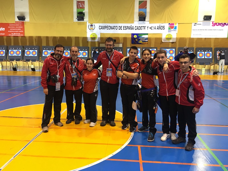 Intensos campeonatos de España Junior, Cadetes y menores de 14 años