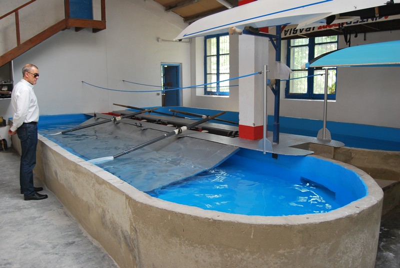 Puesta de largo del Foso de Remo del Club N&aacute;utico Navarra