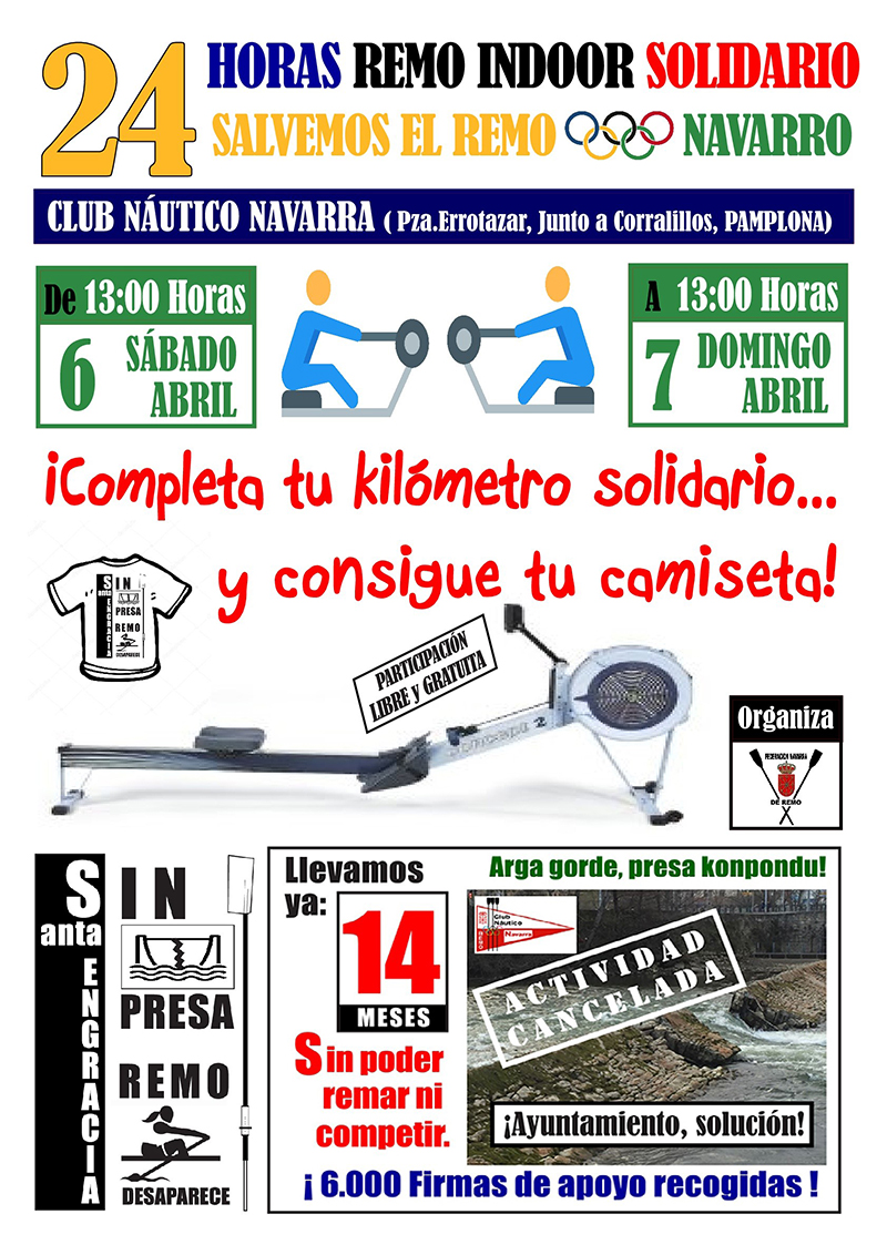 24 horas de remo solidario