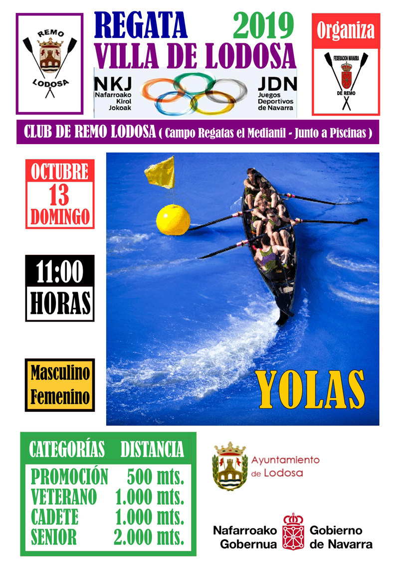 Nueva Edici&oacute;n de la Regata Villa de Lodosa