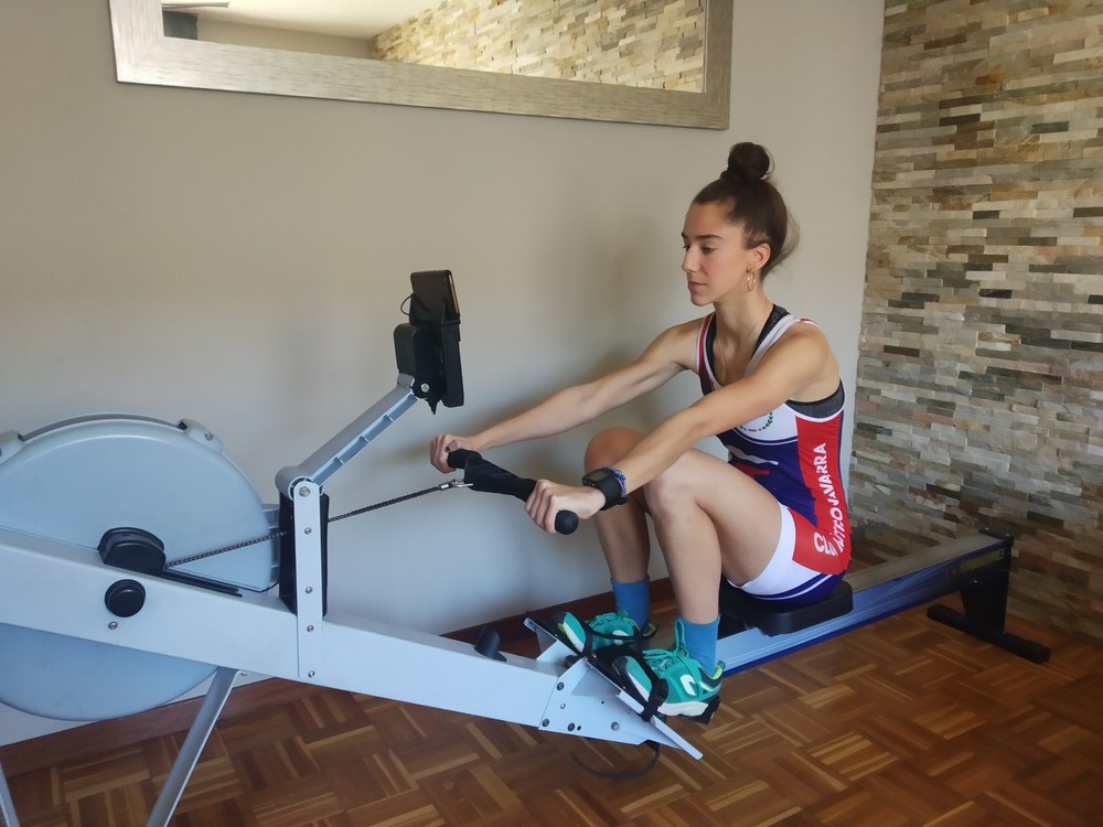 #yoentrenoencasa con Uxue Urra