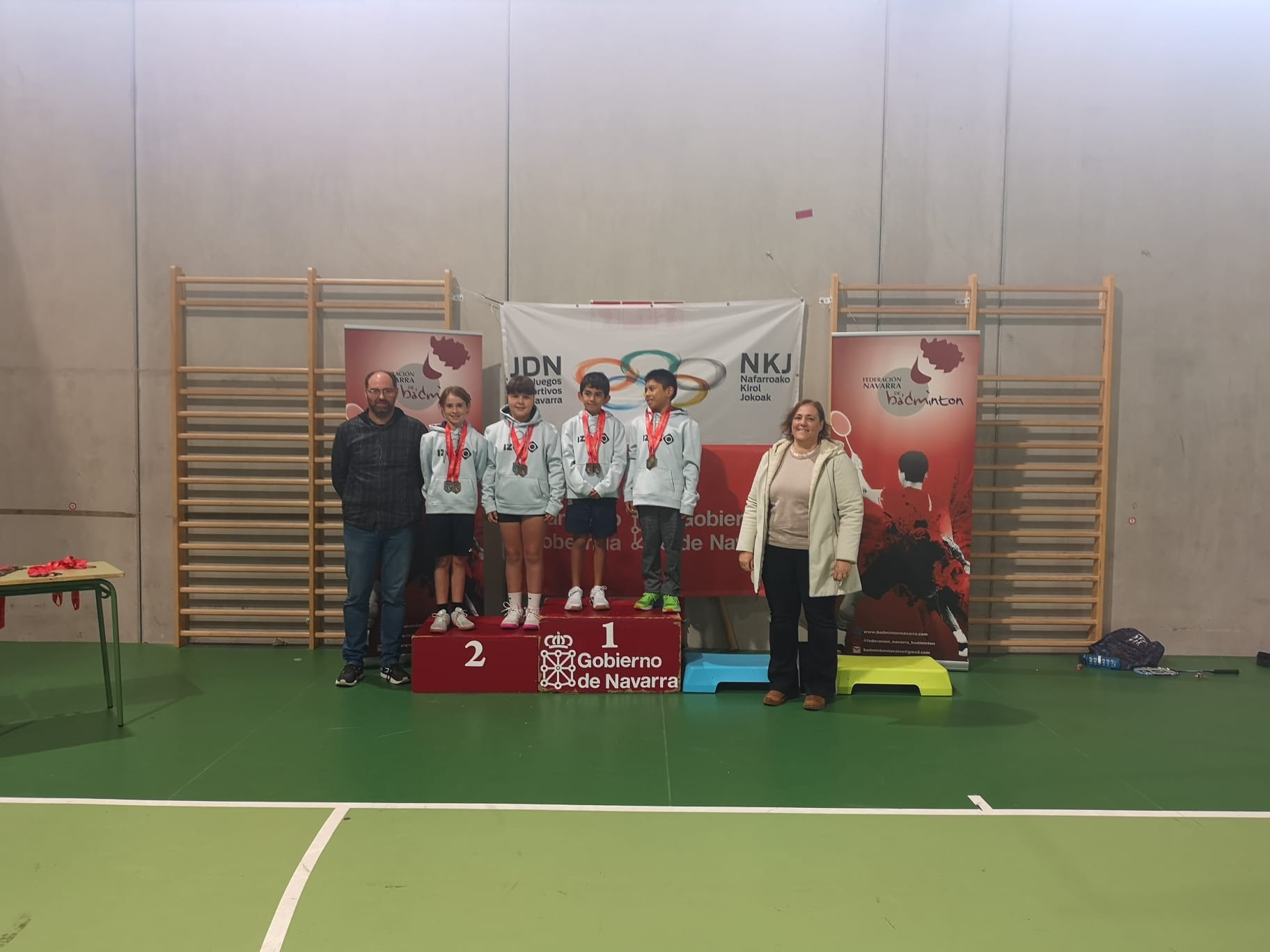 Estella fue testigo de la jornada final de los Juegos Deportivos de Navarra