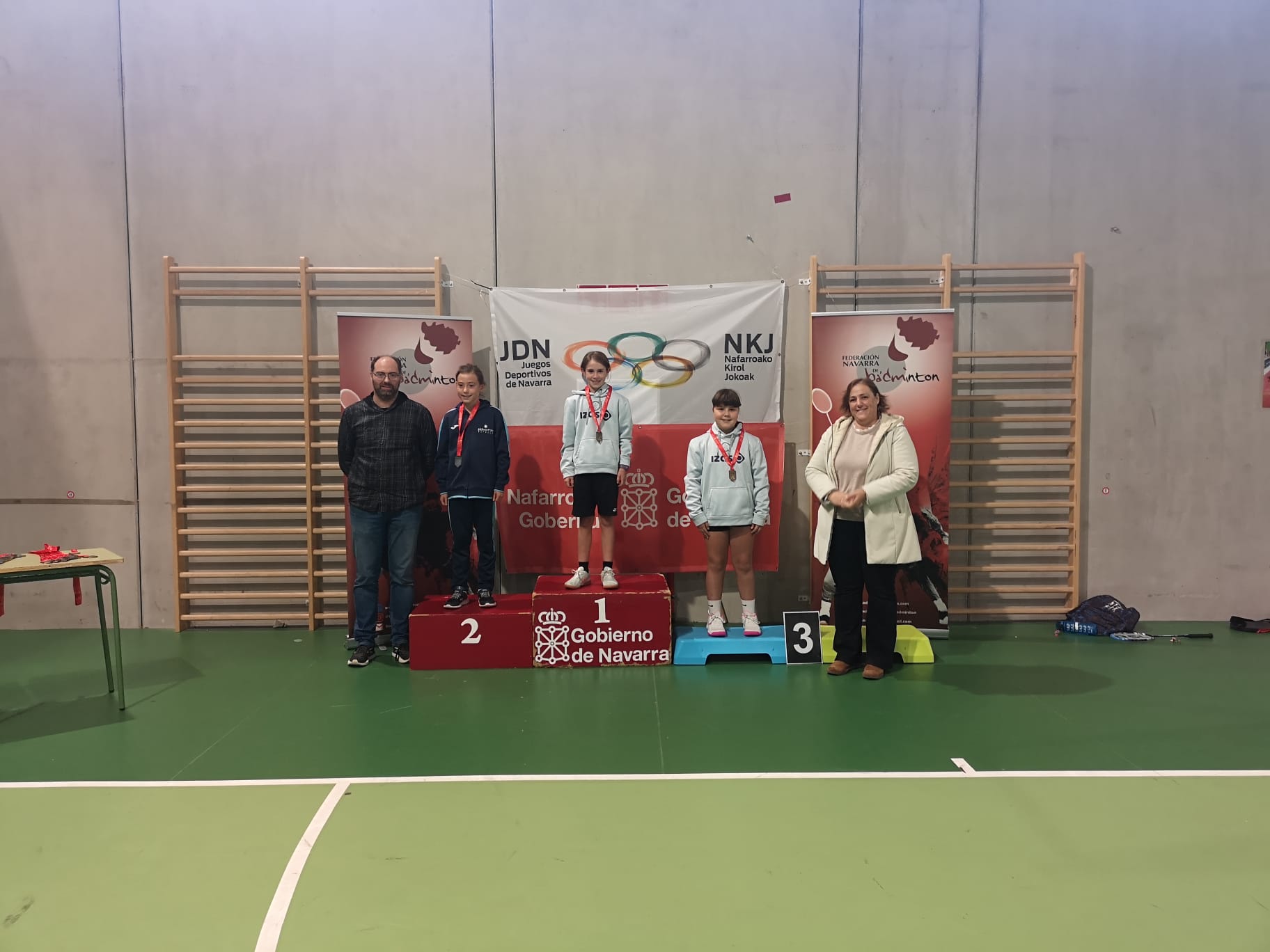 Estella fue testigo de la jornada final de los Juegos Deportivos de Navarra