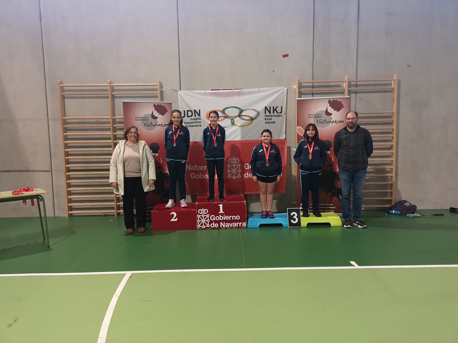 Estella fue testigo de la jornada final de los Juegos Deportivos de Navarra