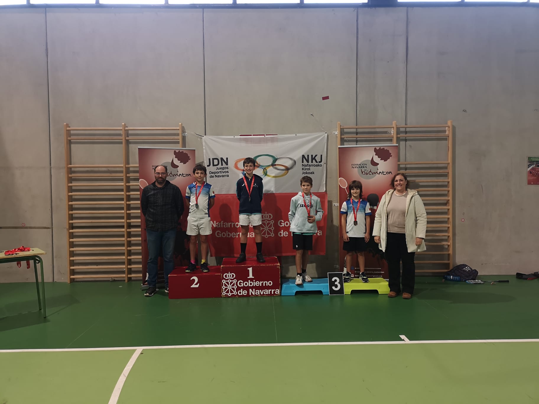 Estella fue testigo de la jornada final de los Juegos Deportivos de Navarra