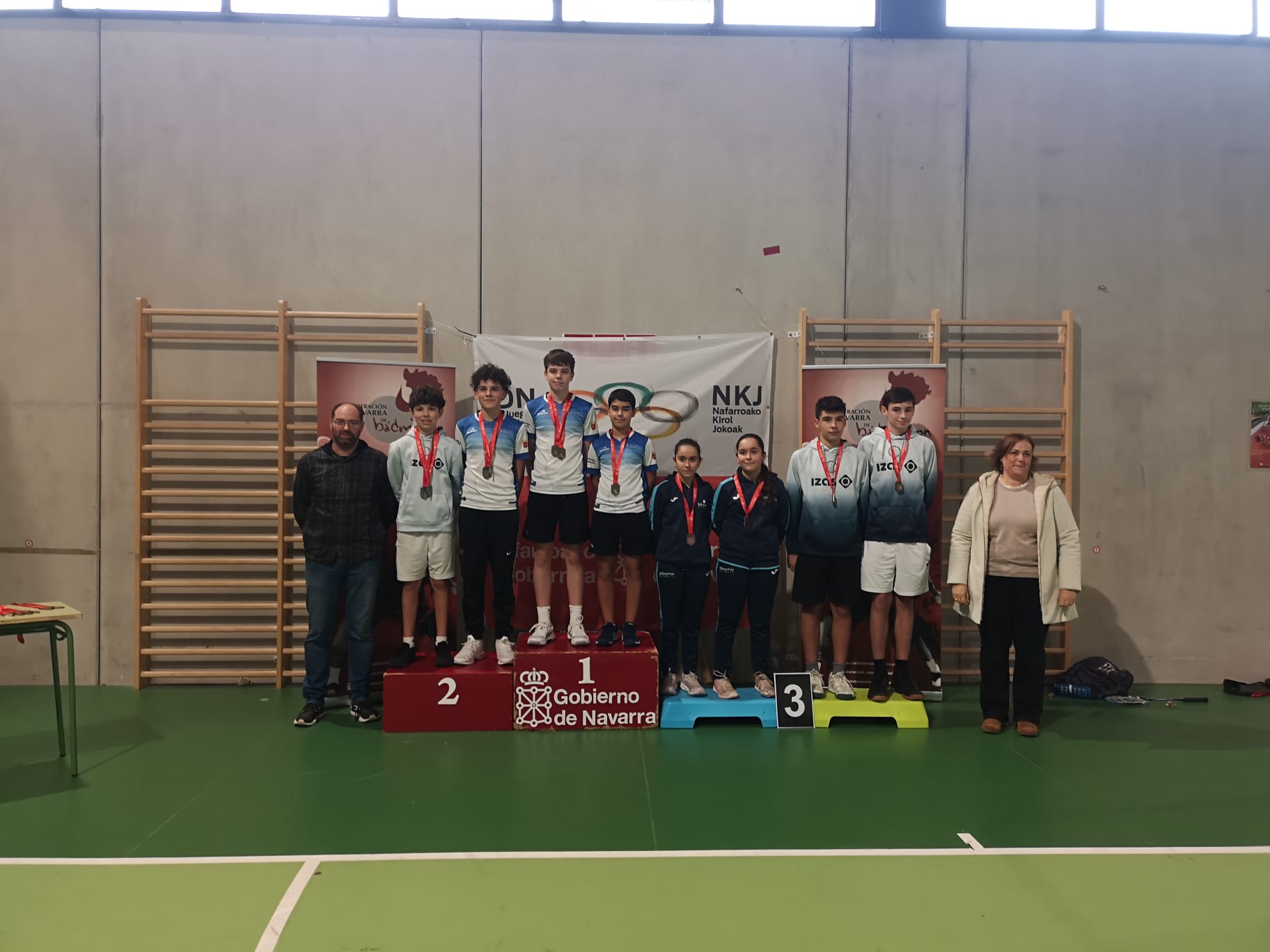 Estella fue testigo de la jornada final de los Juegos Deportivos de Navarra
