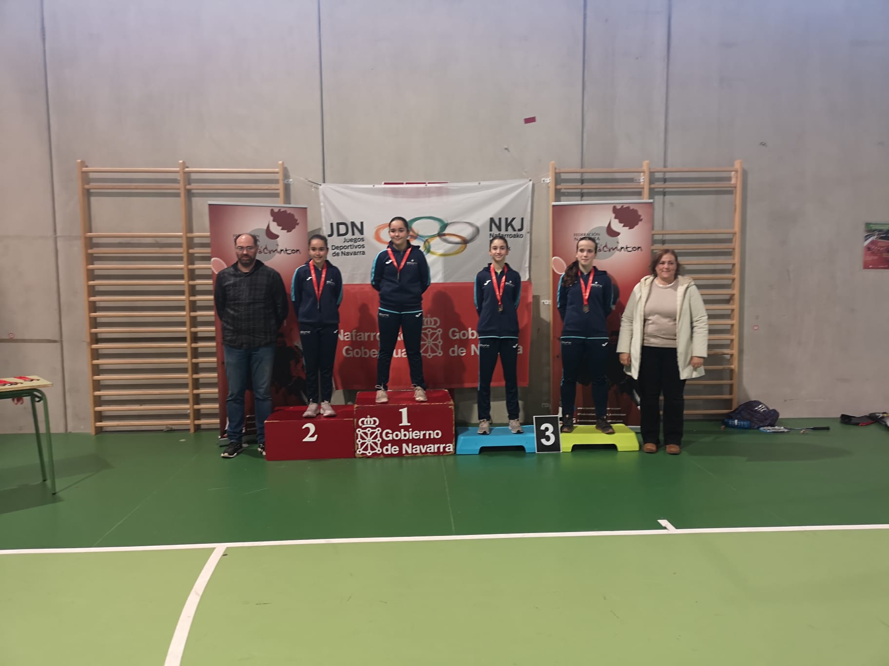 Estella fue testigo de la jornada final de los Juegos Deportivos de Navarra