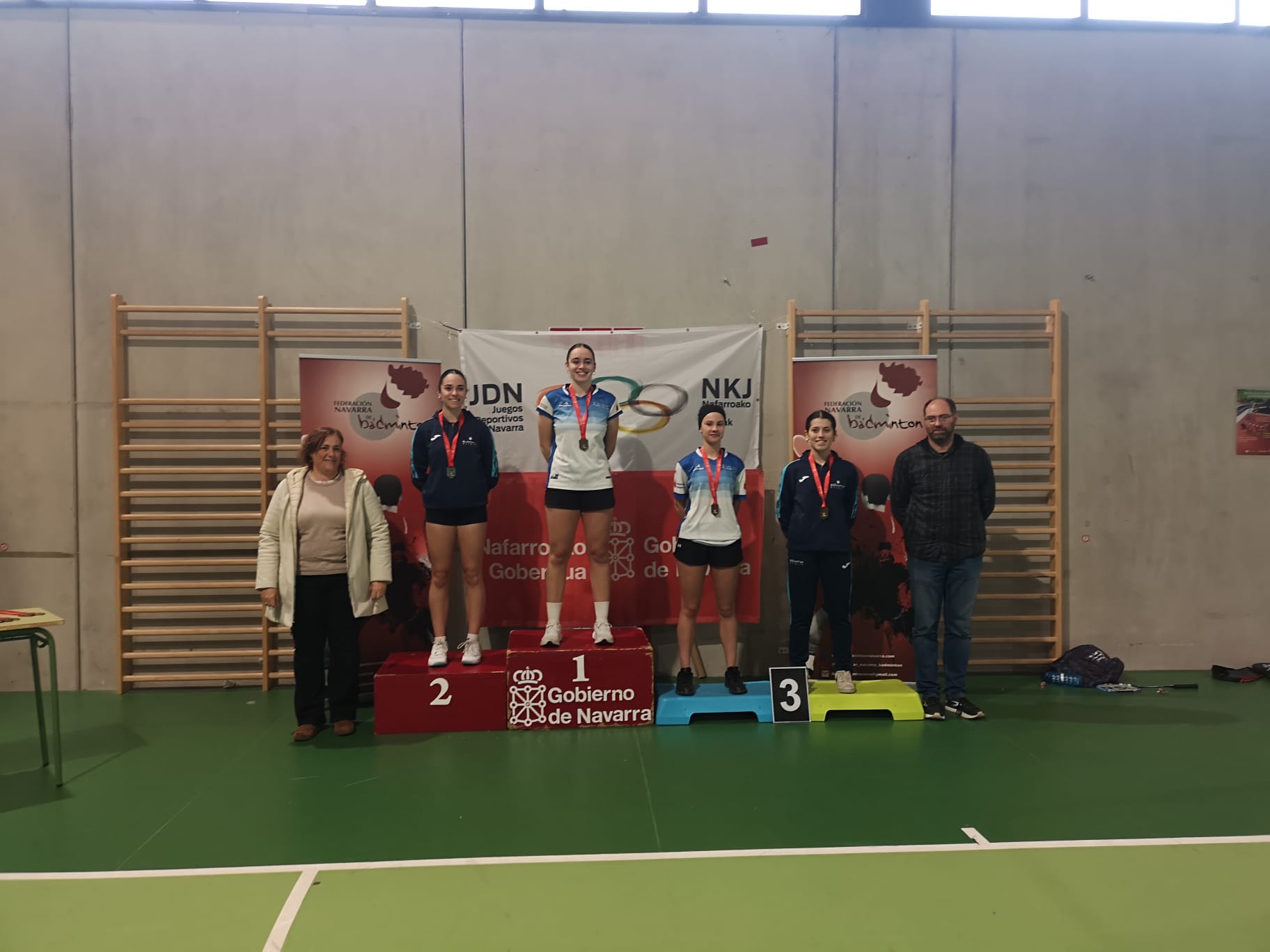 Estella fue testigo de la jornada final de los Juegos Deportivos de Navarra