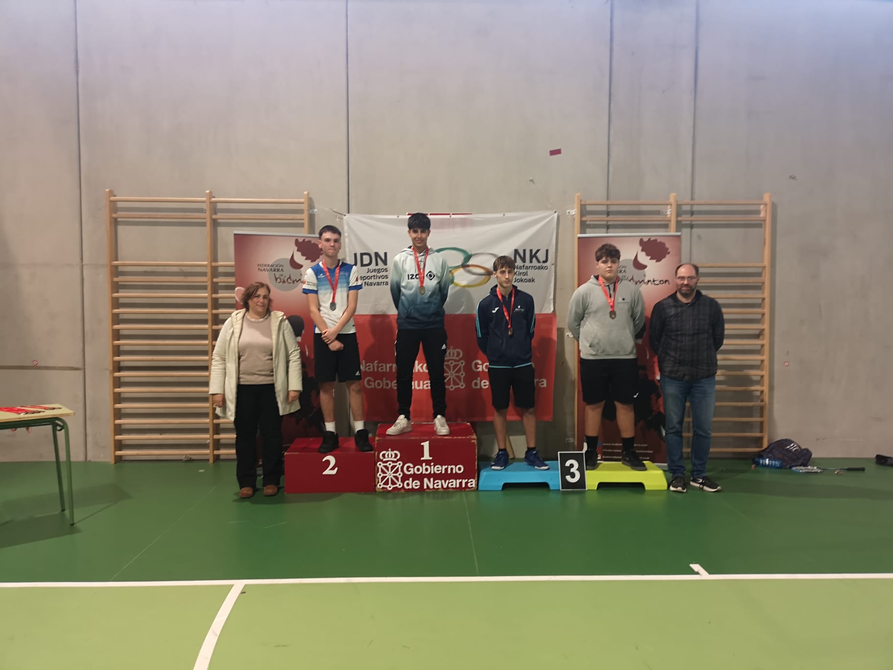 Estella fue testigo de la jornada final de los Juegos Deportivos de Navarra