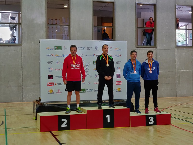 Tres Medallas para Navarra en el Campeonato de España Senior de Bádminton