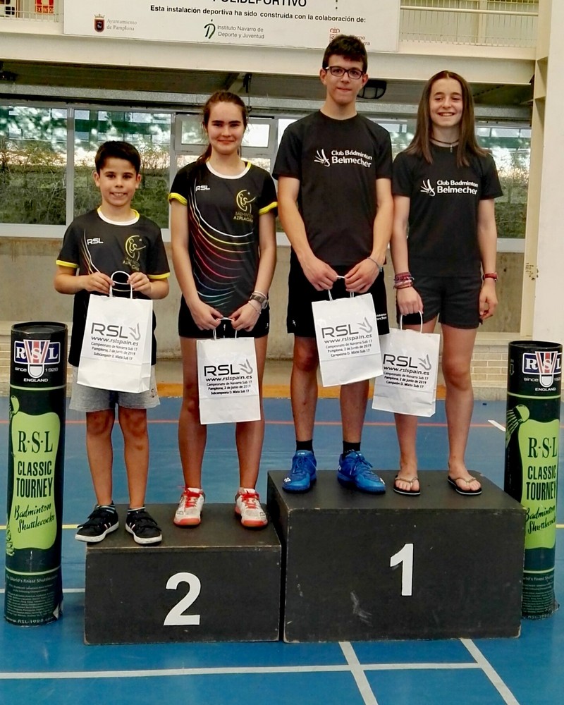 Fin de semana de competiciones para el badminton navarro