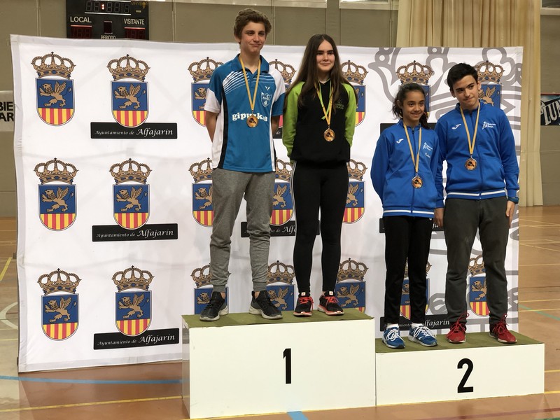 Ocho metales para los clubes navarros en Alfajar&iacute;n