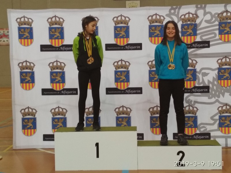 Nueve podios en Alfajarín