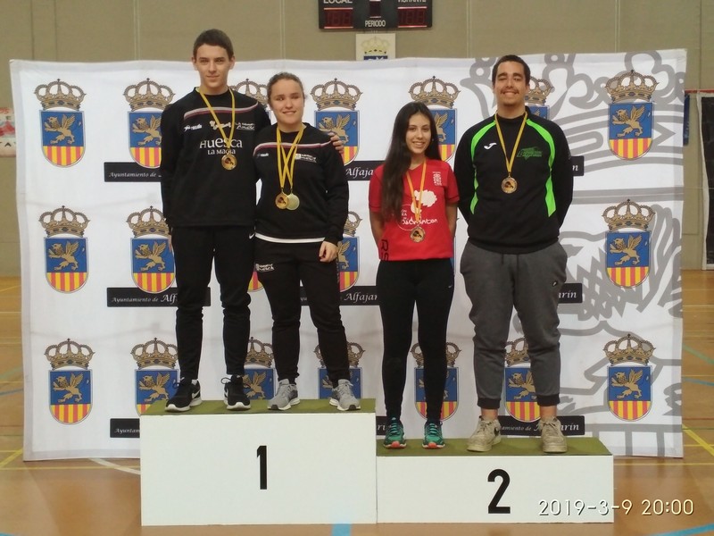 Nueve podios en Alfajarín