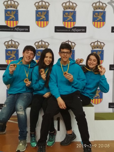 Nueve podios en Alfajarín