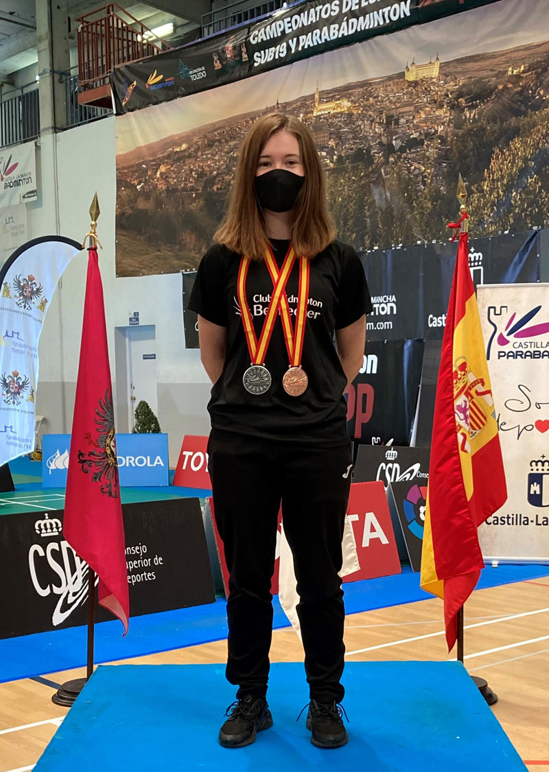Doble medalla para Amaia Torralba en el Campeonato de Espa&ntilde;a Sub 19