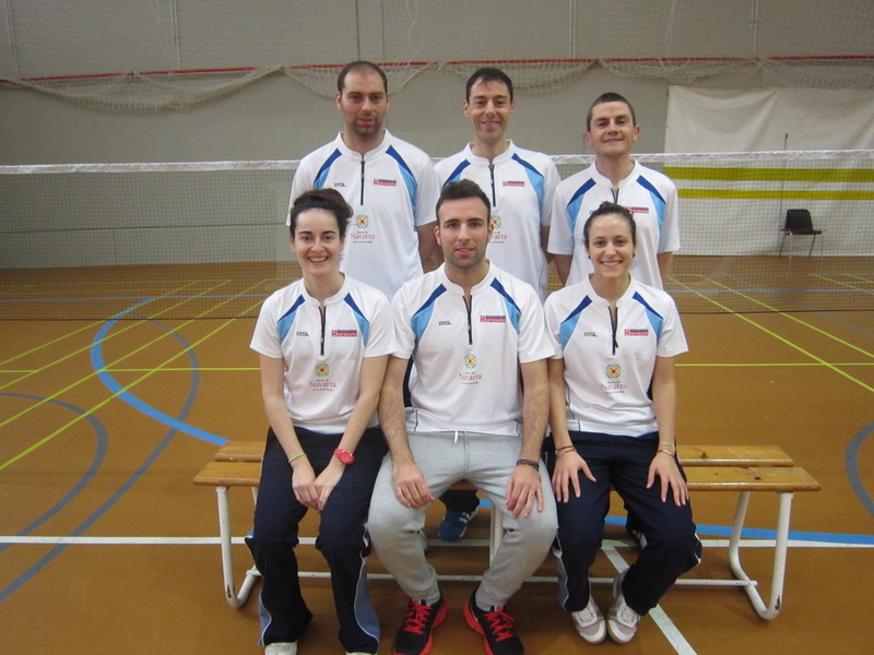 EL CLUB B&Aacute;DMINTON ESTELLA SE MANTIENE L&Iacute;DER EN LA SEGUNDA DIVISI&Oacute;N DE LA LIGA NACIONAL DE CLUBES