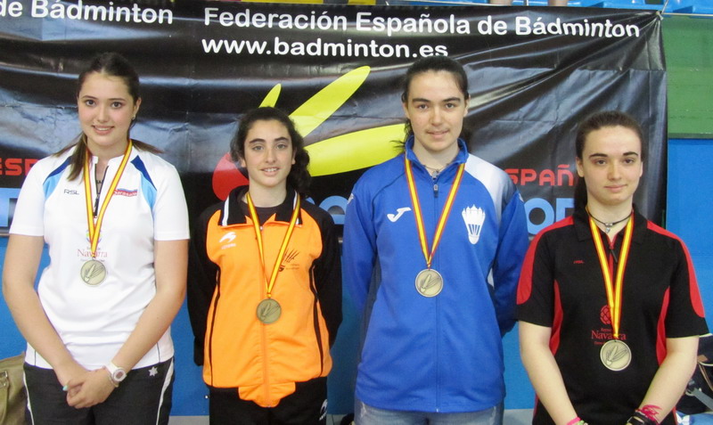 DOS BRONCES EN DOBLE FEMENINO EN EL CAMPEONATO DE ESPA&Ntilde;A SUB 15