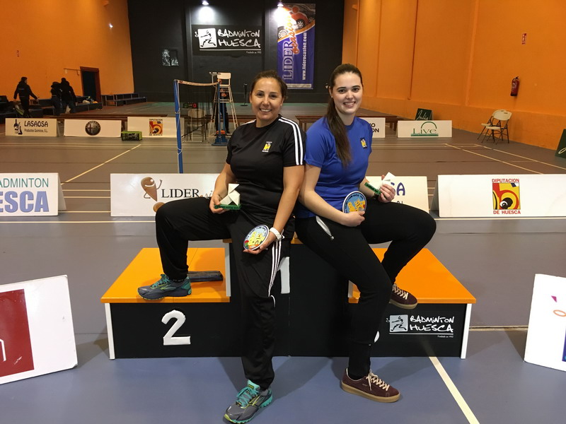 NELLY IRIBERRI Y PATRICIA PÉREZ, CAMPEONAS DEL MASTER ABSOLUTO DE BADMINTON