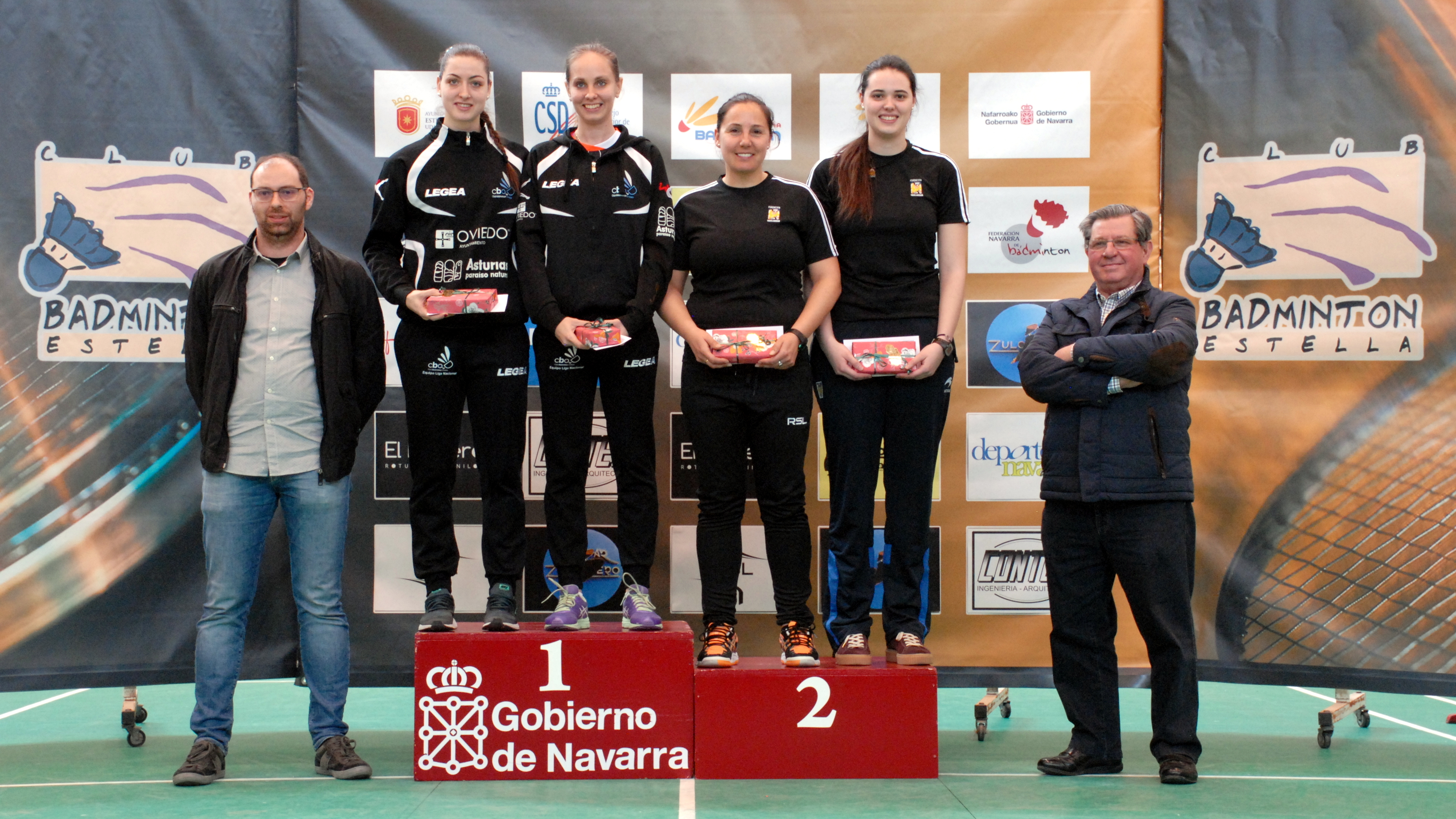 Nelly Iriberri y Patricia P&eacute;rez Subcampeonas del M&aacute;ster Absoluto de Estella