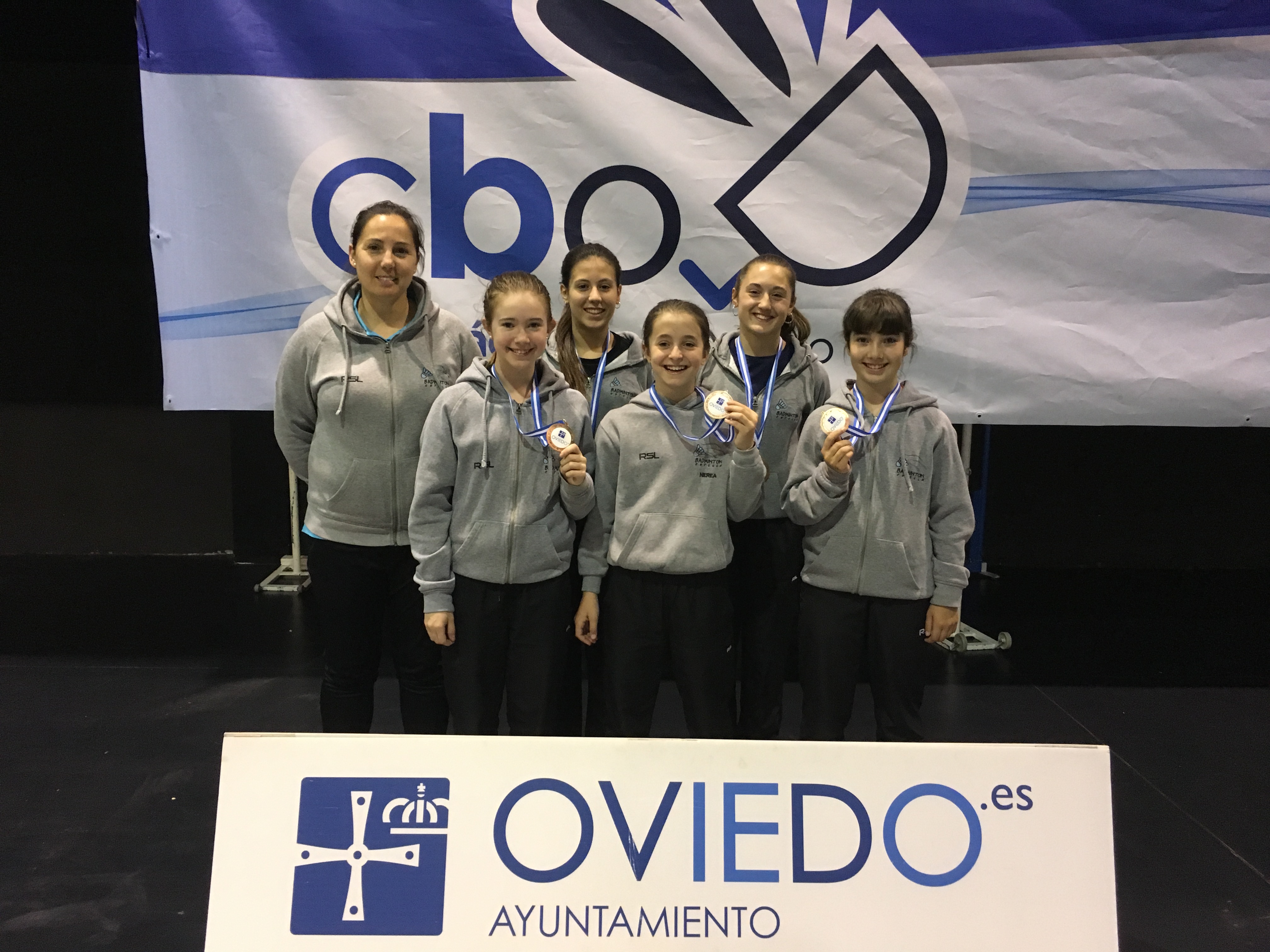 Tres Bronces en el Master J&oacute;venes de Oviedo